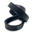 Bestorq Banded Cogged Belt, 40 in Outside Length, 1.125 in Top Width, 3 Ribs 3/3VX400